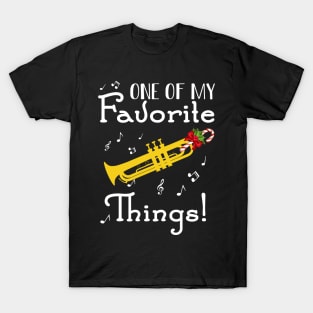 Christmas Candy in Trumpet Marching Band Musical T-Shirt